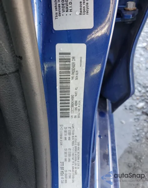 2016 Chrysler 200 S z USA, uszkodzony, nr VIN 1C3CCCBB6GN144903